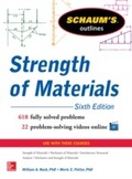 Cover: Schaum's Outline of Strength of Materials, 6ed - McGraw-Hill Education