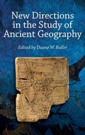 Cover: New Directions in the Study of Ancient Geography - Association of Ancient Historians