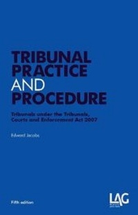 Enlarge image Cover: Tribunal Practice and Procedure - Legal Action Group