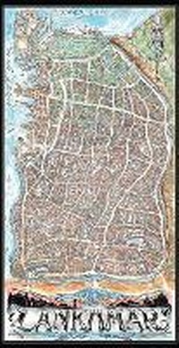 Enlarge image Cover: Dungeon Crawl Classics Lankhmar Map (Oversized Cloth Map) - Goodman Games