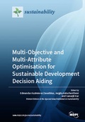 Cover: Multi-Objective and Multi-Attribute Optimisation for Sustainable Development Decision Aiding - MDPI