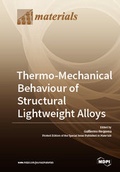 Cover: Thermo-Mechanical Behaviour of Structural Lightweight Alloys - MDPI