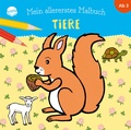 Cover: Mein allererstes Malbuch. Tiere - Arena