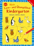 Cover: Mein Lern- und &Uuml;bungsblock Kindergarten. R&auml;tseln, Z&auml;hlen, Malen - Arena