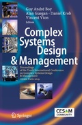 Cover: Complex Systems Design & Management - Springer