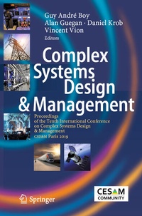 Enlarge image Cover: Complex Systems Design & Management - Springer