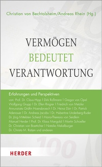 Abbildung von: Vermögen bedeutet Verantwortung - Verlag Herder