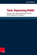 Cover: 'Dark, Depressing Riddle' - Vandenhoeck & Ruprecht