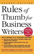 Cover: Rules of Thumb for Business Writers HC POD - McGraw-Hill Inc.,US