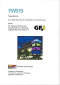 Cover: FWS19-Tagungsband - Gesellschaft z. F&ouml;rderung angewandter Informatik