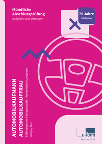 Abbildung von: Automobilkaufmann/Automobilkauffrau - u-form Verlag, Hermann Ullrich GmbH & Co KG