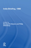 Cover: India Briefing, 1988 - Routledge