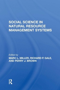 Enlarge image Cover: Social Science In Natural Resource Management Systems - Routledge