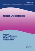 Cover: Hopf Algebras - CRC Press