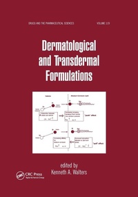 Enlarge image Cover: Dermatological and Transdermal Formulations - CRC Press