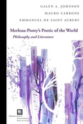 Bild: Merleau-Ponty's Poetic of the World - Fordham University Press