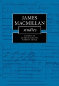 Cover: James MacMillan Studies - Cambridge University Press
