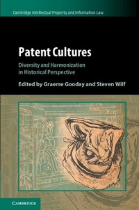 Abbildung von: Patent Cultures - Cambridge University Press