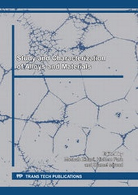 Enlarge image Cover: Study and Characterization of Alloys and Materials - Trans Tech Publications Ltd
