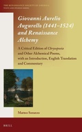 Cover: Giovanni Aurelio Augurello (1441-1524) and Renaissance Alchemy - Brill