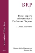 Bild: Use of Experts in International Freshwater Disputes - Brill