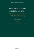 Cover: The Annotated Critical Laozi - Brill