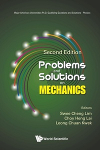 Abbildung von: Problems And Solutions On Mechanics - World Scientific Publishing Co Pte Ltd
