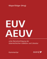 Enlarge image Cover: Kommentar zu EUV und AEUV - Manz