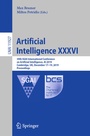 Cover: Artificial Intelligence XXXVI - Springer