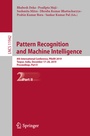 Cover: Pattern Recognition and Machine Intelligence - Springer