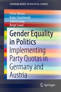 Cover: Gender Equality in Politics - Springer