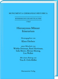 Enlarge image Cover: Hieronymus Münzer - Harrassowitz Verlag