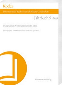 Abbildung von: KODEX 9 (2019) - Harrassowitz Verlag