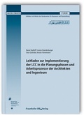 Cover: Leitfaden zur Implementierung der LCC in die Planungsphasen und Arbeitsprozesse der Architekten und Ingenieure - Fraunhofer IRB Verlag