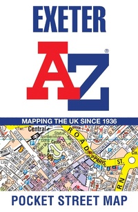 Abbildung von: Exeter A-Z Pocket Street Map - HarperCollins
