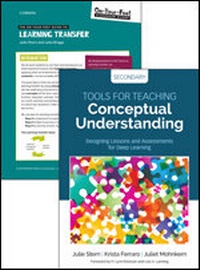 Enlarge image Cover: BUNDLE: Stern: Tools for Teaching Conceptual Understanding, Secondary + Stern: On-Your-Feet Guide to Learning Transfer - Corwin Press Inc