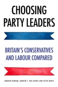Cover: Choosing Party Leaders - Manchester University Press