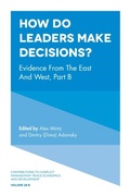 Cover: How Do Leaders Make Decisions? - Emerald Publishing Limited