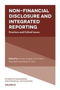Cover: Non-Financial Disclosure and Integrated Reporting - Emerald Publishing Limited