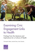 Cover: Examining Civic Engagement Links to Health - RAND