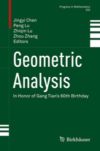 Abbildung von: Geometric Analysis - Birkhäuser