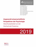 Cover: Angewandt-wissenschaftliche Perspektiven der Psychologie - Psychosozial-Verlag