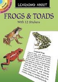Enlarge image Cover: Learning About Frogs and Toads - Dover Publications Inc.