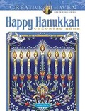 Cover: Creative Haven Happy Hanukkah Coloring Book - Dover Publications Inc.