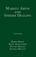 Cover: Market Abuse and Insider Dealing - Bloomsbury Professional
