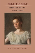 Cover: Self to Self: Selected Essays - Maize Books