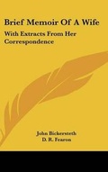 Cover: Brief Memoir of a Wife - Kessinger Publishing