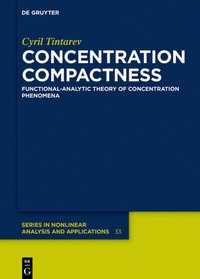 Abbildung von: Concentration Compactness - De Gruyter