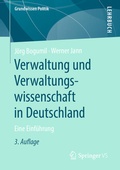 Cover: Verwaltung und Verwaltungswissenschaft in Deutschland - Springer VS