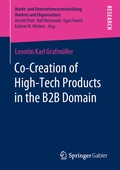Cover: Co-Creation of High-Tech Products in the B2B Domain - Springer Gabler
